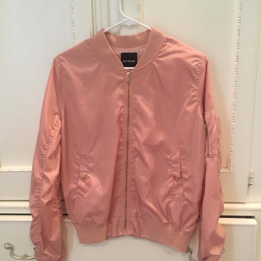 Pink Bomber Jacket